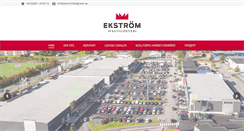 Desktop Screenshot of ekstromfastigheter.se