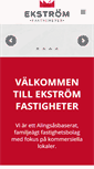 Mobile Screenshot of ekstromfastigheter.se